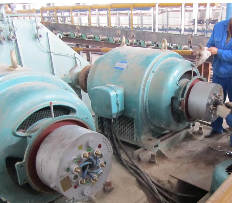 高壓繞線電機(jī)滑環(huán)碳刷打火解決辦法